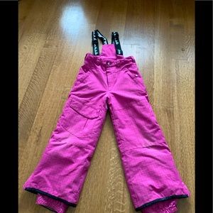 Girls size 8 snow pants fully adjustable